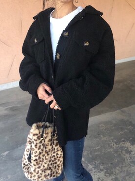 ayaさん（レディース・161cm）の冬コーディネート