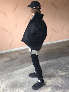 ayaさん（レディース・161cm）の冬コーディネート