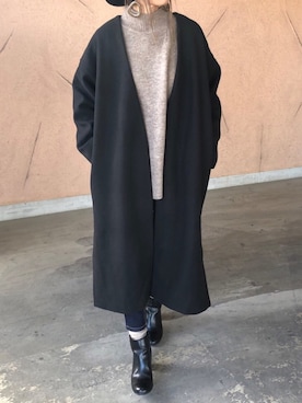 ayaさん（レディース・161cm）の冬コーディネート