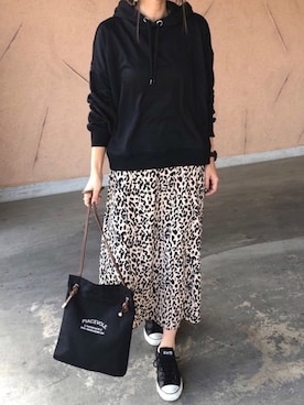 「アイテム（スカート、その他）」を使った、ayaさん（レディース・161cm）の春コーディネート