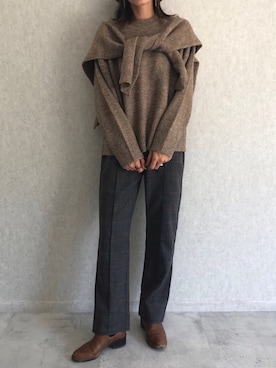 ayaさん（レディース・161cm）の秋コーディネート