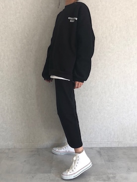 「アイテム（その他アンダーウェア/インナー）」を使った、ayaさん（レディース・161cm）の秋コーディネート