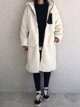 「アイテム（その他アンダーウェア/インナー）」を使った、ayaさん（レディース・161cm）の秋コーディネート