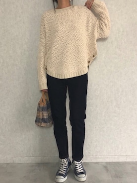 ayaさん（レディース・161cm）の冬コーディネート