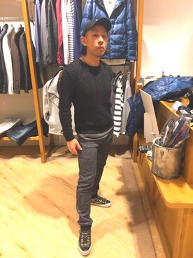 イオンモール幕張新都心ハイダウェイさん(メンズ・173cm)の冬コーディネート