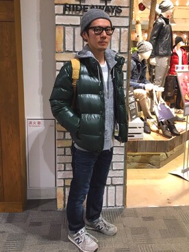 イオンモール幕張新都心ハイダウェイさん（メンズ・173cm）の冬コーディネート