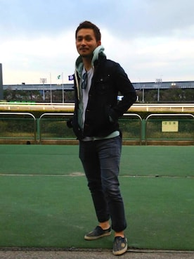 イオンモール幕張新都心ハイダウェイさん（メンズ・173cm）の春コーディネート