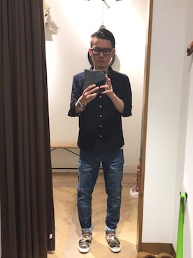 イオンモール幕張新都心ハイダウェイさん（メンズ・173cm）の春コーディネート