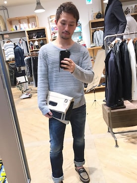 イオンモール幕張新都心ハイダウェイさん（メンズ・173cm）の春コーディネート