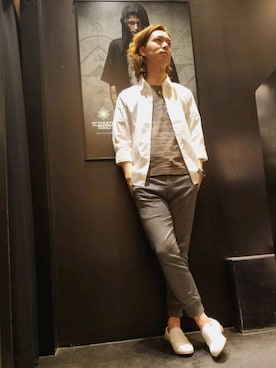 「COOLMAX」｜Fujiさん（メンズ・178cm）の春コーディネート