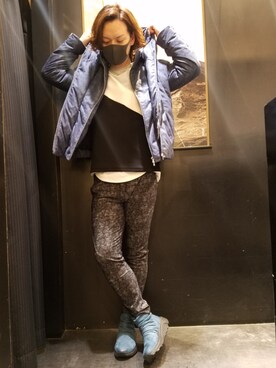 Fujiさん（メンズ・178cm）の冬コーディネート