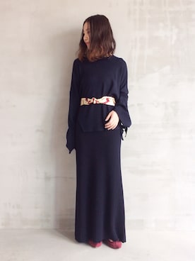 「tibi（ティビ）のアイテム」を使った、hayashiさん（レディース・153cm）の冬コーディネート