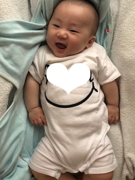 「NET（ネット）のアイテム」を使った、harurunmamaさん（キッズ・70cm）の春コーディネート