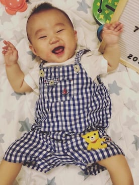 harurunmamaさん（キッズ・70cm）の夏コーディネート