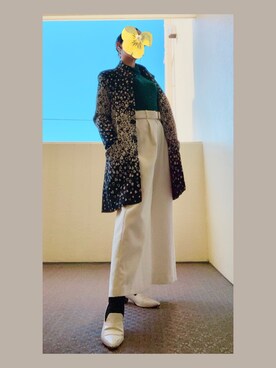 「Desigual（デシグアル）のアイテム（ジャケット/アウター）」を使った、お花さんさん（レディース・157cm）の秋コーディネート