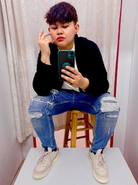 「RIVER ISLAND（リバーアイスランド）のアイテム」を使った、snappykenzoさん（メンズ・160cm）の秋コーディネート