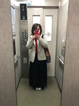 くぅちゃんさん（レディース・152cm）の春コーディネート