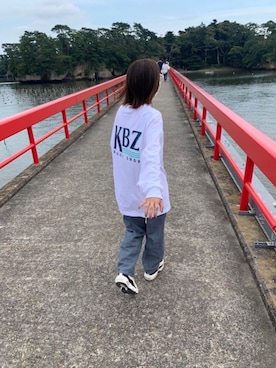 「NIKE（ナイキ）のナイキ エア マックス 95 プレミアム コントラスト ウィメンズシューズ / NIKE AIR MAX 95 PREMIUM CONTRAST（スニーカー）」を使った、xamさん（レディース・150cm）の秋コーディネート