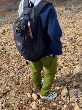 「UNIVERSAL OVERALL（ユニバーサルオーバーオール）のアイテム」を使った、xamさん（レディース・150cm）の秋コーディネート