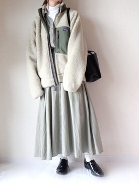 ワンピース ドレスを使った パタゴニア の人気ファッションコーディネート Wear