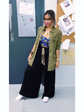 Rissaさん（レディース・163cm）の春コーディネート