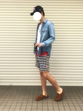 「DEUS EX MACHINA（デウスエクスマキナ）のアイテム（パンツ）」を使った、freshさん（メンズ・178cm）の春コーディネート