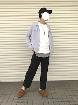 「RAGEBLUE（レイジブルー）のアイテム（ジャージ）」を使った、freshさん（メンズ・178cm）の夏コーディネート