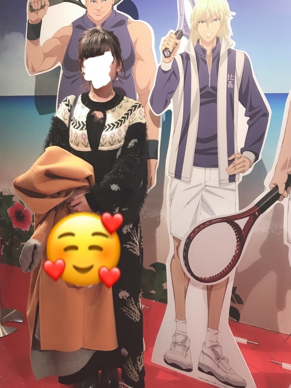 「テニプリ、東京」｜「mameのアイテム（ワンピース/ドレス、ブラック系）」を使った、なこさん（レディース・158cm）の夏コーディネートの1枚目の写真