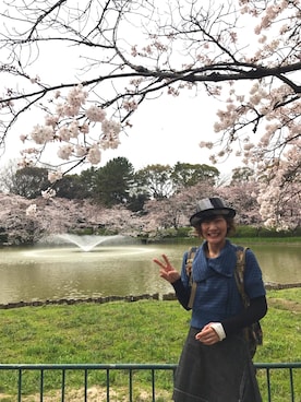 「ニーハイソックス」｜かなつんさん（レディース・166cm）の春コーディネート