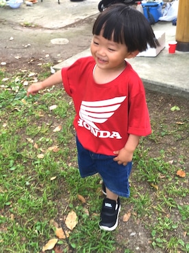 Oshilow☺︎Lanlanさん（キッズ・90cm）の春コーディネート