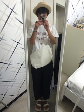 藤枝蘭丸さん(メンズ・175cm)の夏コーディネート