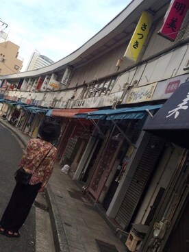「CABANE de ZUCCa（カバンドズッカ）のアイテム（サンダル）」を使った、藤枝蘭丸さん（メンズ・175cm）の秋コーディネート