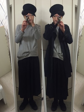 「DIESEL（ディーゼル）のアイテム（トレンチコート）」を使った、藤枝蘭丸さん（メンズ・175cm）の秋コーディネート