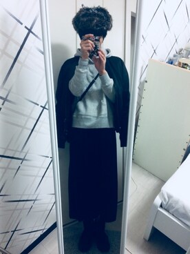 「EMODA（エモダ）のアイテム（ブルゾン）」を使った、藤枝蘭丸さん（メンズ・175cm）の秋コーディネート