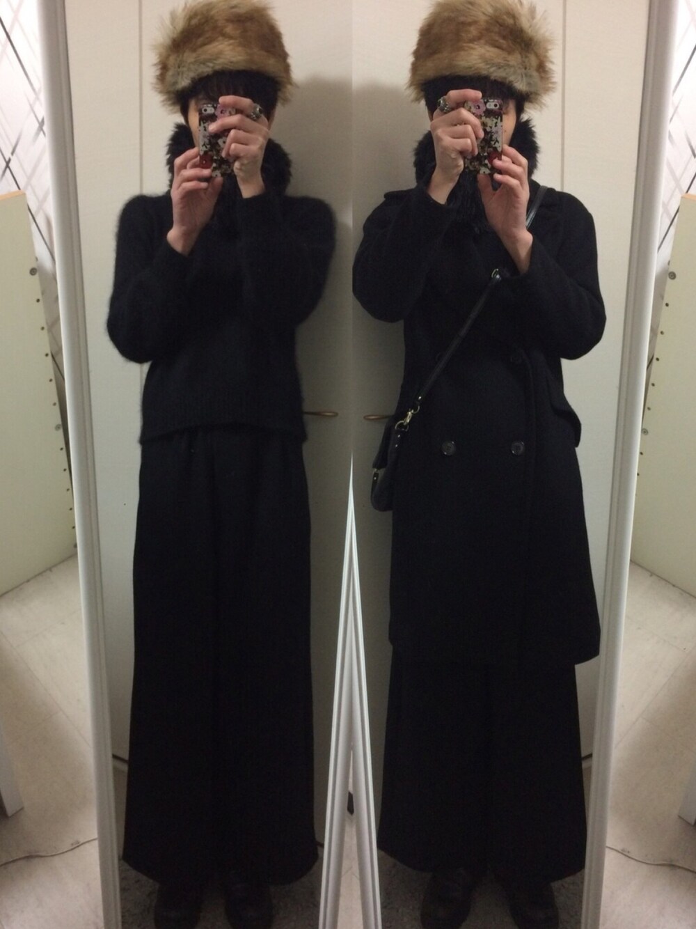 Ungrid（アングリッド）の「アンゴラ混クルーネックニット
