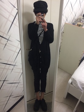 「Ungrid（アングリッド）のアイテム」を使った、藤枝蘭丸さん（メンズ・175cm）の春コーディネート