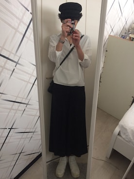 「Ungrid（アングリッド）のアイテム」を使った、藤枝蘭丸さん（メンズ・175cm）の春コーディネート
