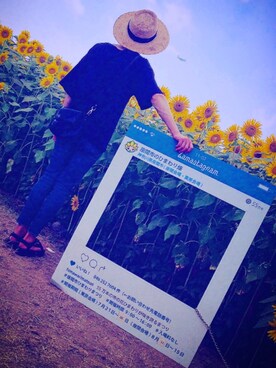 「Teva（テバ）のTeva / プラットフォーム ユニバーサル（サンダル）」を使った、藤枝蘭丸さん（メンズ・175cm）の夏コーディネート