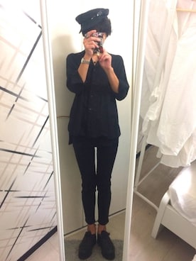 「KINGZ（キングズ）のアイテム」を使った、藤枝蘭丸さん（メンズ・175cm）の秋コーディネート