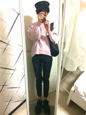 藤枝蘭丸さん（メンズ・175cm）の春コーディネート