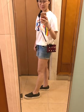「KATIE JUDITHのアイテム」を使った、michelledaidai さん（レディース・159cm）の春コーディネート