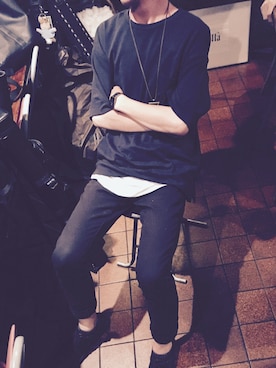 かっさんさん（メンズ・169cm）の夏コーディネート