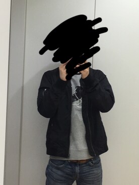 「Right-on（ライトオン）のアイテム（その他アウター）」を使った、どらえもんさん（メンズ・169cm）の春コーディネート