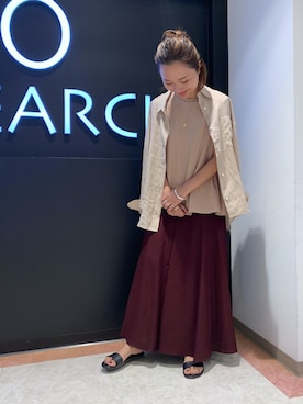 hamadaさん（レディース・155cm）の夏コーディネート