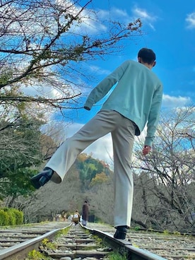 Sakuraiさん（メンズ・176cm）の冬コーディネート