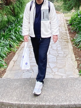 「JOURNAL STANDARD（ジャーナルスタンダード）のアイテム（ブルゾン）」を使った、yotsnyalvさん（メンズ・174cm）の冬コーディネート