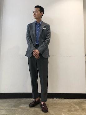 稲葉さん（メンズ・172cm）の夏コーディネート