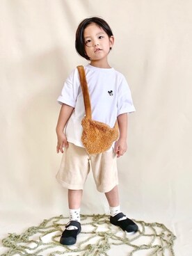 𝗧𝗼𝗻𝗮𓃟𝗡𝗮𝘀𝗵𝗶さん(キッズ・110cm)の夏コーディネート