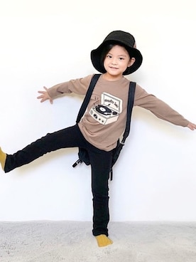 𝗧𝗼𝗻𝗮𓃟𝗡𝗮𝘀𝗵𝗶さん（キッズ・110cm）の夏コーディネート