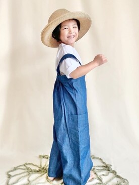 𝗧𝗼𝗻𝗮𓃟𝗡𝗮𝘀𝗵𝗶さん(キッズ・110cm)の夏コーディネート
